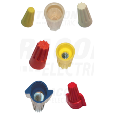 TRACON Rácsavarható vezetékösszekötő, merev réz vezetékhez0,75-2,5mm2, 300VAC, max. 25A villanyszerelés