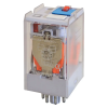 TRACON RT08-240AC Ipari teljesítmény relé 230V AC / 2×CO (10A, 230V AC / 28V DC)