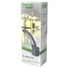TRACON SLIBA15W Fali lámpatest, ívelt forma, aantracit 230 VAC, 15 W, 4500K, EEI=A, IP54, 1100lm