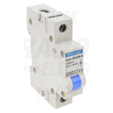 TRACON Sorolható ledes jelzőlámpa, kék220V DC villanyszerelés