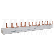 TRACON Soroló sín - csapos kivitelűmax.63A, 230/400VAC, 4P, 56modul, 1m villanyszerelés