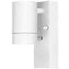  TRACON SPGU10IPFA1F Oldalfali spot lámpatest alkonykapcsolóval, kültéri, fehér 100-240VAC, 50Hz, 1xGU10, max.35W, 30lux, IP44