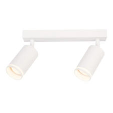 TRACON SPGU10LMA2W Mennyezeti állítható spot lámpatest, fehér 100-240VAC, 50Hz, 2xGU10, max.2x35W világítás