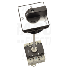 TRACON Szakaszoló kapcsoló ajtókupplunggal400V, 50Hz, 100A, 4P, 30kW, 88×88mm villanyszerelés