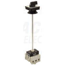 TRACON Szakaszoló kapcsoló ajtókupplunggal400V, 50Hz, 80A, 3P, 22kW, 64×64mm villanyszerelés