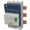 TRACON Szakaszolókapcsoló-biztosító,gyűjtősínre, lapos csatlakozó 500VAC, 250A, 3P, NH1