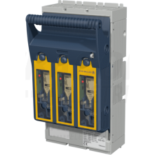 TRACON Szakaszolókapcsoló-biztosító,szerelőlapra, lapos csatlakozó690VAC, 440VDC, 630A, 3P, NH3, M8 villanyszerelés