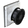 TRACON Szellőztető ventilátor szűrőbetéttel 250×250mm, 170/230 m3/h, 230V 50/60Hz, IP54