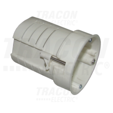 TRACON Szerelvénydoboz univerzális, mélység állítással, fehérH=40-85mm,D=70mm villanyszerelés