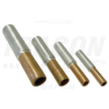 TRACON Szigeteletlen 95/120mm2 réz-alumínium (Cu-Al) toldóhüvely villanyszerelés