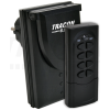 TRACON Távkapcsolós csatlakozóaljzat, 1 aljzat, 1 távírányító, IP44230VAC, 50Hz, 3600W, IP44, 433,92MHz