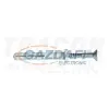TRACON TB8100 Beüthető tipli+csavar, szürke M8×100mm, PA6.6
