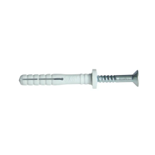 TRACON TB8135 Beüthető tipli+csavar, szürke M8×135mm, PA6.6 villanyszerelés