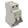 TRACON TDA-2C-1 Kismegszakító, 2 pólus, C karakterisztika 1A, C, 2P, 10kA