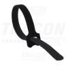 TRACON Tépőzáras kábelrendező d=92mm (s=17,0mm, l=310mm)