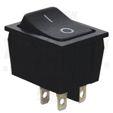 TRACON TES-53-1 Készülékkapcsoló, váltó nyomókapcsoló 16(6)A, 250V AC villanyszerelés