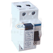 TRACON TFG2-16100 Áram-védőkapcsoló, 2 pólusú 16A, 100mA, 6kA, A / AC villanyszerelés
