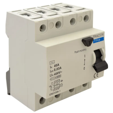 TRACON TFV4-40300 Áram-védőkapcsoló, 4 pólusú 40A, 300mA, 6kA, AC villanyszerelés