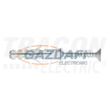 TRACON TH10115 Hosszított tipli, szürke M10×115mm, PA6.6 villanyszerelés
