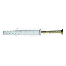 TRACON THC10100 Hosszított tipli+csavar, szürke M10×100mm, PA6.6 villanyszerelés