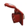 TRACON TICS-414 Beépíthető egyenes ipari csatlakozóaljzat 16A, 400V, 3P+E, 6h, IP44