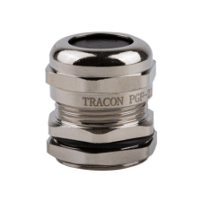 TRACON Tömszelence PG 21 ellenanyával 10-18mm-kábelátmérőhöz fém TRACON - PGF-21 villanyszerelés