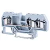 TRACON TSKC4/3D Fázisvezető ipari sorozatkapocs, rugós, sínre, szürke 800V 32A 0.08-4 mm2 3P