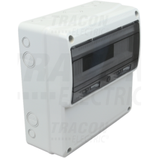 TRACON Üres ipari csatlakozódoboz szerelősínnel, ABS16mod, H×W×D=330×330×155mm, IP65 villanyszerelés
