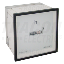 TRACON Üzemóra számláló72×72mm, 230V AC mérőműszer