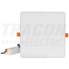 TRACON Védett, beépíthető LED mélysugárzó, négyzetes 230 VAC, 20 W, 4000 K, 1700 lm, IP66, EEI=F