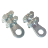 TRACON WCJB-95-120 Csavarozható réz lemezsaru, 4 csavarral 95-120mm2, M12, 4x(M8x35)