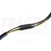 TRACON Zsugorcső készlet, darabolt, vastagfalú, 4 érhez, gyantás4×150mm2-4×240mm2, (4×50/16mm,l=300mm)+(1×130/36mm,L=1000mm)