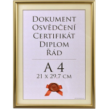 Tradag Fotorámeček 21 × 29,7 cm, zlatý fényképkeret