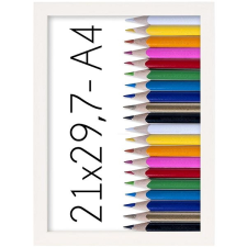 Tradag képkeret 21×29,7 cm, fehér fényképkeret