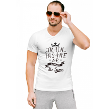  Train insane or remain the same - Férfi V Nyakú Póló férfi póló