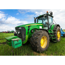  Traktor Green polár takaró 100x140cm lakástextília