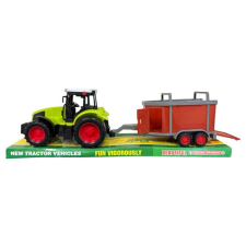  TRAKTOR HÁTUL LÓSZÁLLÍTÓ NYITOTT LENDKEREKES JA6178 1DB autópálya és játékautó