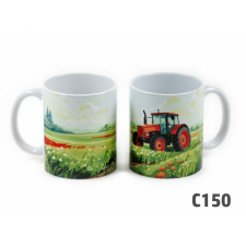  Traktor mintás bögre 3dl bögrék, csészék