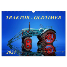  Traktor - Oldtimer (Wandkalender 2024 DIN A3 quer), CALVENDO Monatskalender – Peter Roder naptár, kalendárium