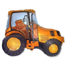  Traktor Orange fólia lufi 61 cm (WP) party kellék