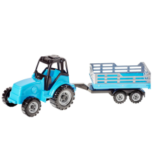 Traktor pótkocsival - 213-as modell autópálya és játékautó