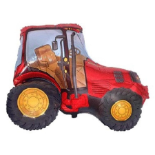 Traktor Red fólia lufi 61 cm (WP) party kellék
