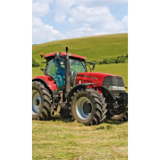 Traktor Red kéztörlő, arctörlő, törölköző 30x50cm lakástextília