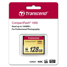 Transcend 1000x CompactFlash 128GB MLC memóriakártya memóriakártya