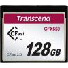 Transcend 128GB CFX650 MEMORY CARD CFAST 2.0 SATA3 TURBO MLC (TS128GCFX650)