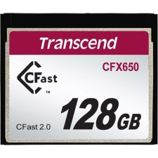 Transcend 128GB CFX650 MEMORY CARD CFAST 2.0 SATA3 TURBO MLC (TS128GCFX650) memóriakártya