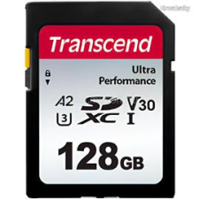 Transcend 128GB SDXC CARD UHS-I U3 A2 ULTRA PERFORMANCE (TS128GSDC340S) memóriakártya
