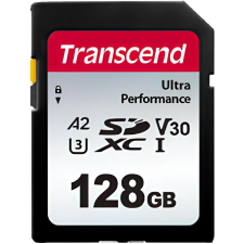 Transcend 128GB SDXC Transcend Ultra Performance CL10 U3 V30 A2 (TS128GSDC340S) (TS128GSDC340S) memóriakártya