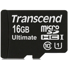 Transcend 16GB microSDHC Class10 UHS-1 MLC 600X adapter nélkül memóriakártya