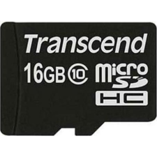 Transcend 16GB microSDHC Transcend CL10 + adapter (TS16GUSDC10) (TS16GUSDC10) memóriakártya